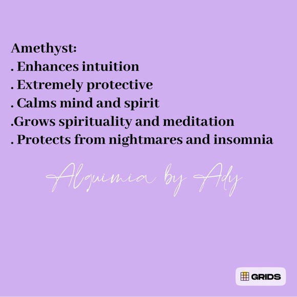 Amethyst drops dangle earrings/February birthstone earrings/crown chakra - Picture 7 of 8